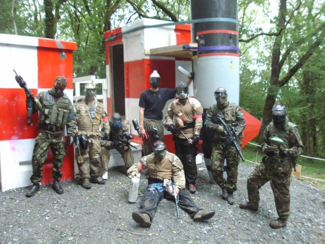 Paintballing